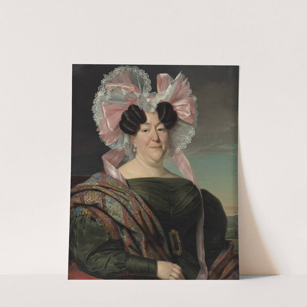 Portrait of a Lady by Jan Adam Kruseman