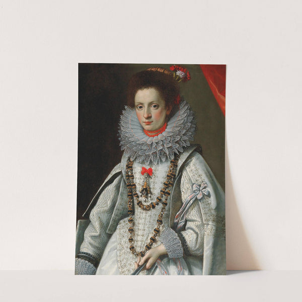 Portrait Of A Lady by Gervasio Gatti