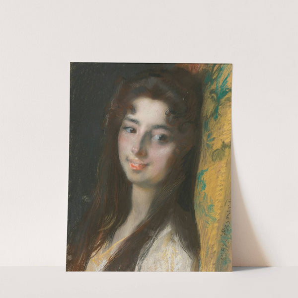 Portrait Of A Lady (1897) by Albert Besnard