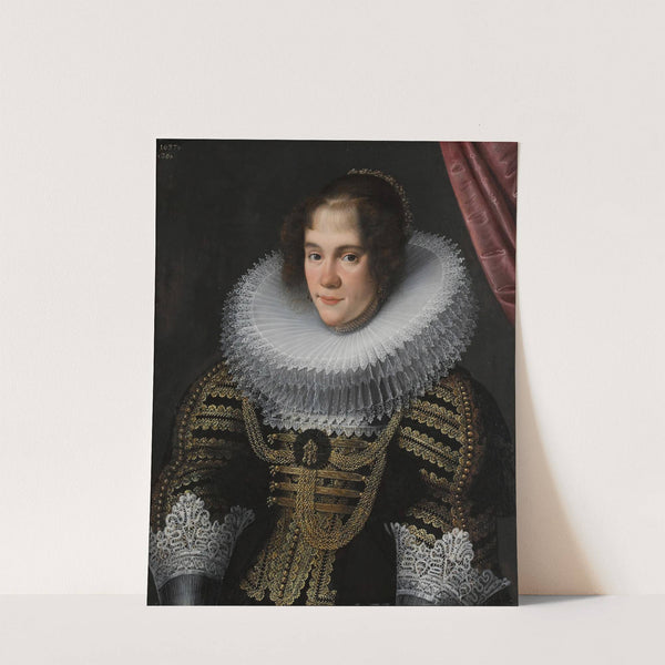 Portrait Of A Lady, Aged 26 by Gottfried Von Wedig