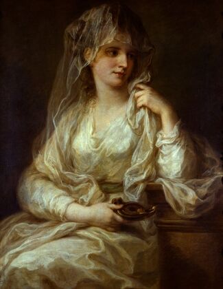 Portrait Of A Lady As A Vestal Virgin