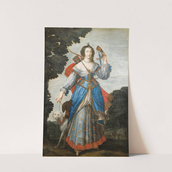 Portrait of a Lady As Diana by Claude Deruet and workshop