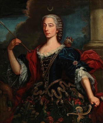 Portrait of a lady as Diana