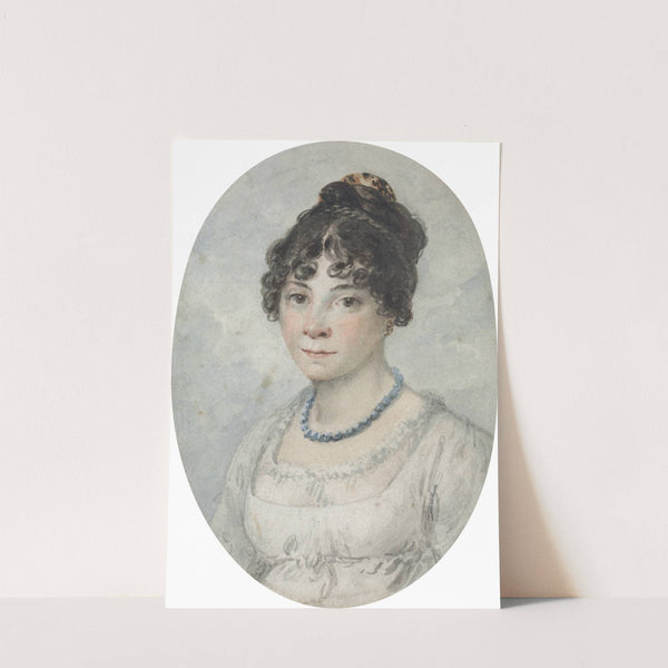 Portrait of a Lady, called Bella Ibbetson, the Artist's Second Wife by Julius Caesar Ibbetson