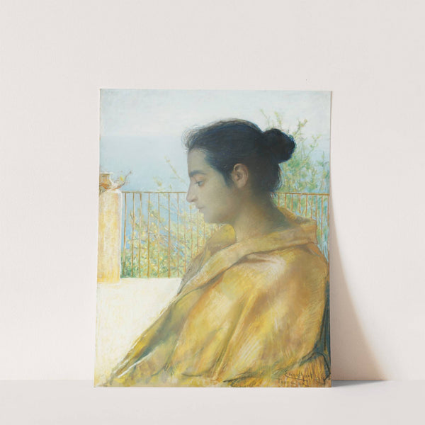 Portrait of a lady from Taormina (1894) by Josef Engelhart