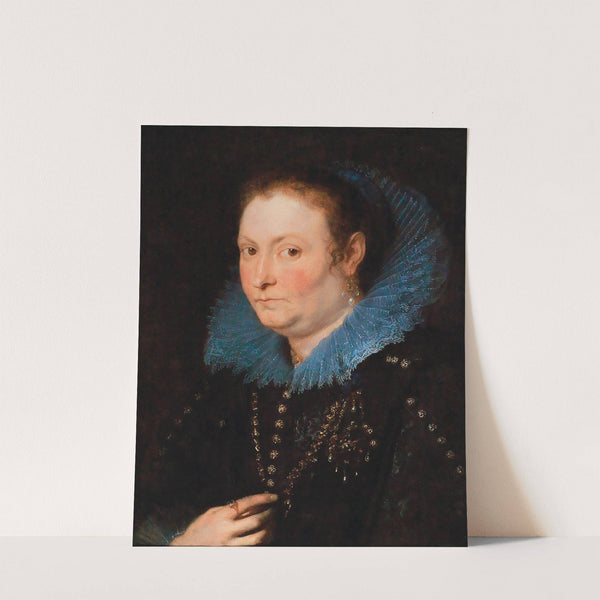 Portrait Of A Lady, Half-Length, Said To Be A Genoese Noblewoman by Anthony van Dyck