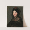 Portrait of a Lady in a Black Mantilla (c.1824) by Francisco de Goya