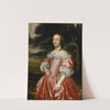 Portrait of a lady in a pink dress by Dutch School