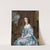Portrait of a Lady in Blue holding a Flower by Sir Peter Lely