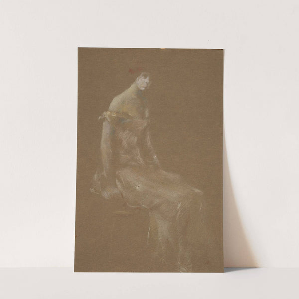 Portrait of a Lady in Pink #3 by Thomas Wilmer Dewing