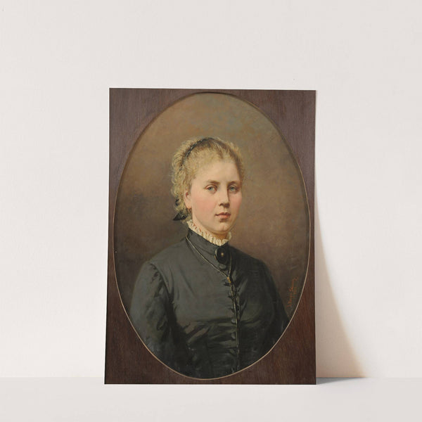 Portrait of a Lady. Marisa von Wolf (1884) by Julie Wilhelmine Hagen-Schwarz