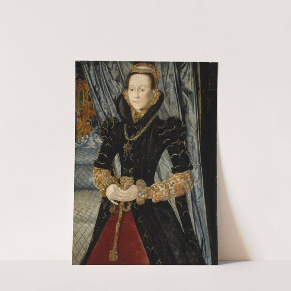 Portrait of a Lady of the Wentworth Family (Probably Jane Cheyne) by Hans Eworth