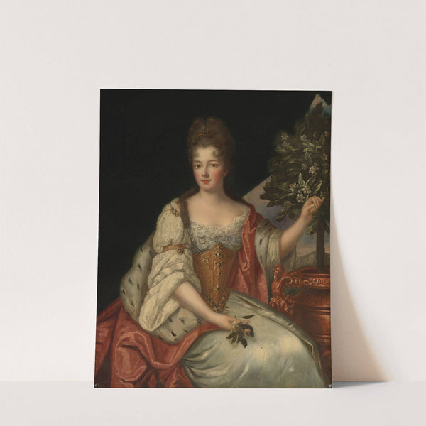 Portrait of A Lady, Said To Be The Princess De Condé (18th century) by French School