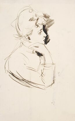 Portrait of a lady, Study