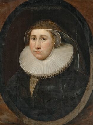 Portrait of a lady, traditionally identified as Cornelia Huysmans (1626)
