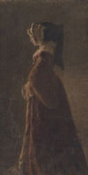 Portrait of a lady with a veil