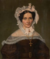 Portrait of a lady with mobcap