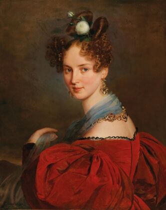 Portrait Of A Lady With Transylvanian Jewellery