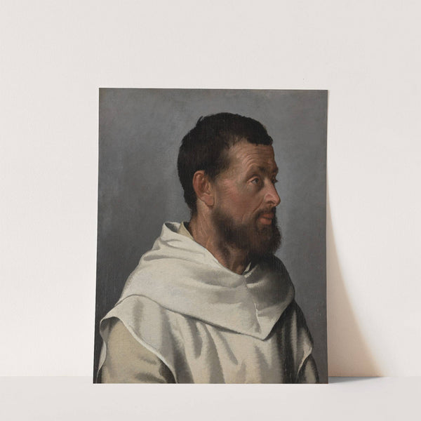Portrait of a Lay Brother by Giovanni Battista Moroni
