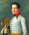 Portrait of a Lieutenant of the 4th Upper Austrian and Salzburg Dragoons