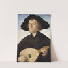 Portrait of a Lute Player by Jan van Scorel