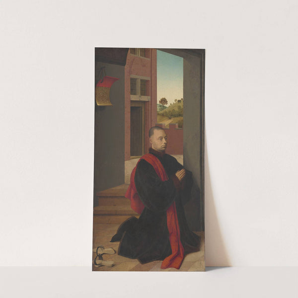 Portrait of a Male Donor by Petrus Christus