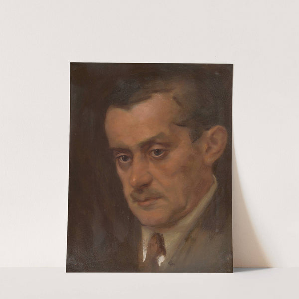 Portrait of a Man by Milan Thomka Mitrovský