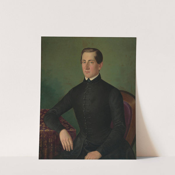 Portrait of a man by Peter Michal Bohúň