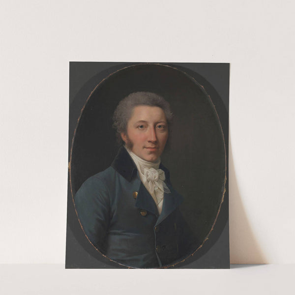 Portrait of a man by Jens Juel