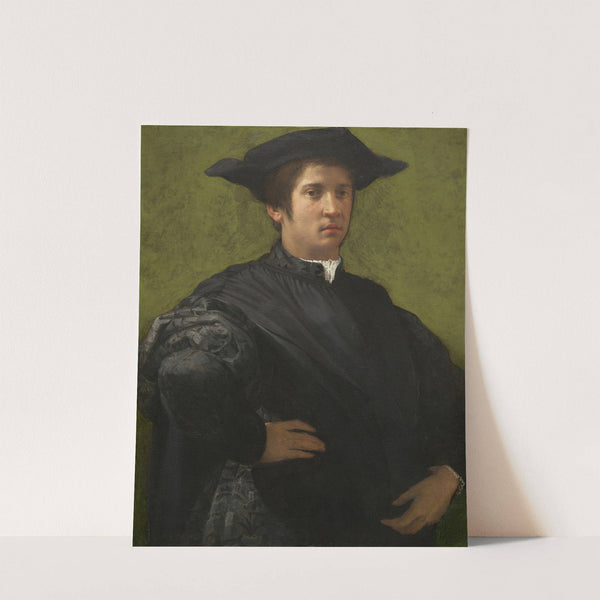 Portrait of a Man by Rosso Fiorentino