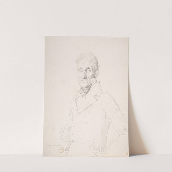 Portrait of a Man by Jean Auguste Dominique Ingres