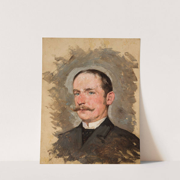 Portrait of a man by Tadeusz Ajdukiewicz