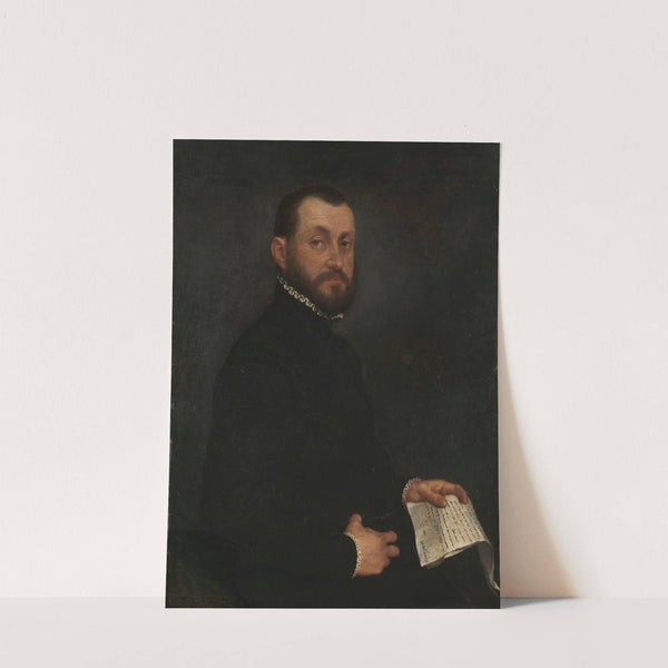 Portrait of a Man by Giovanni Battista Moroni