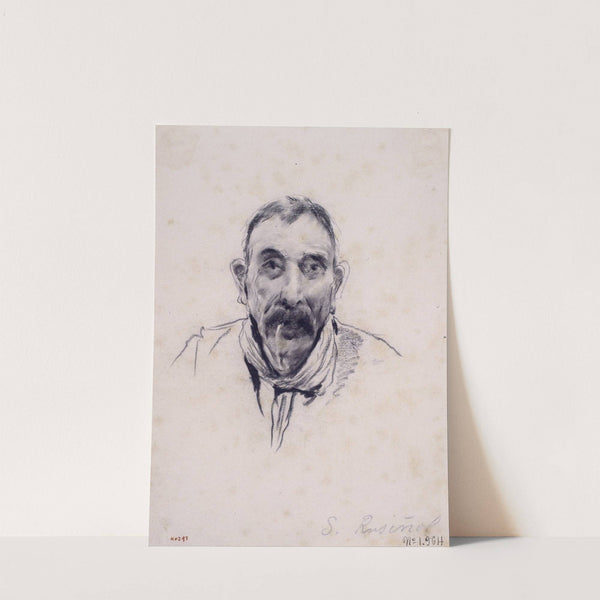 Portrait of a Man by Santiago Rusiñol