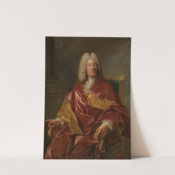 Portrait Of A Man by Jean-François de Troy