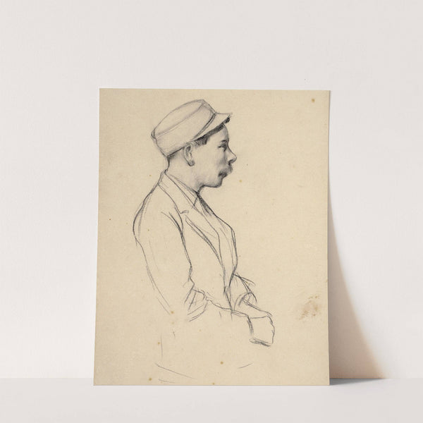 Portrait of a Man by Santiago Rusiñol