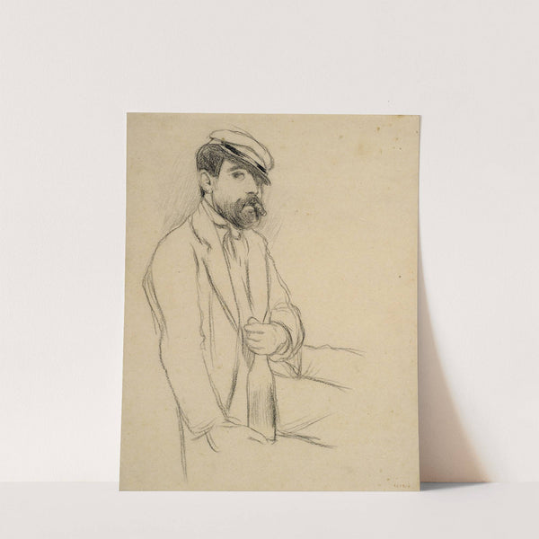 Portrait of a Man by Santiago Rusiñol