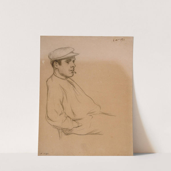 Portrait of a Man by Santiago Rusiñol