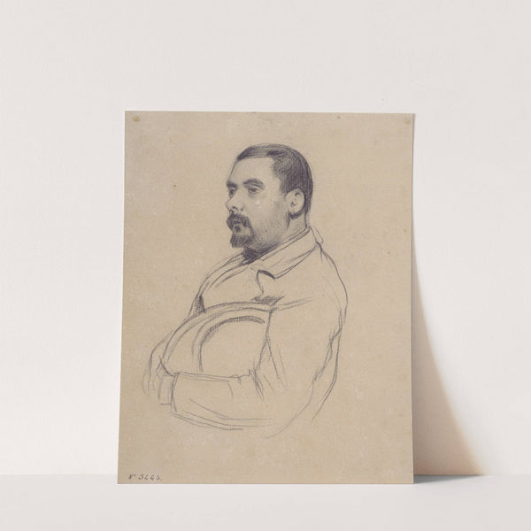 Portrait of a Man by Santiago Rusiñol