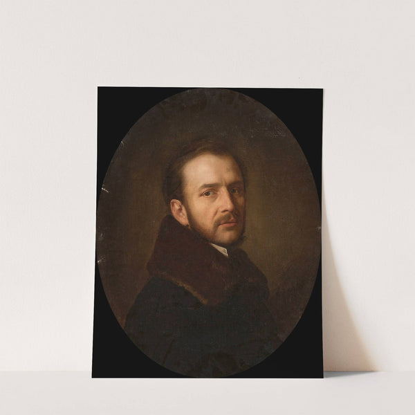 Portrait of a man by Józef Simmler