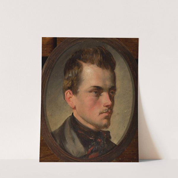 Portrait of a man by Kazimierz Mordasewicz