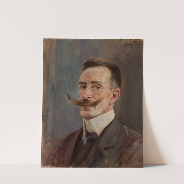 Portrait of a man by Wacław Pawliszak