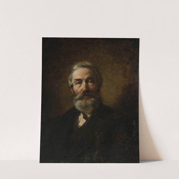 Portrait of a man by Wilhelm Leopolski