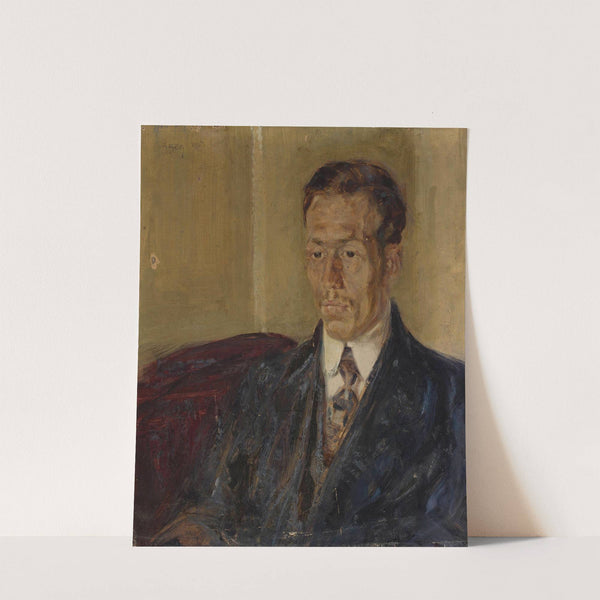 Portrait of a man by Ignacy Pinkas