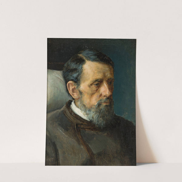 Portrait of a man by Ivan Kramskoi