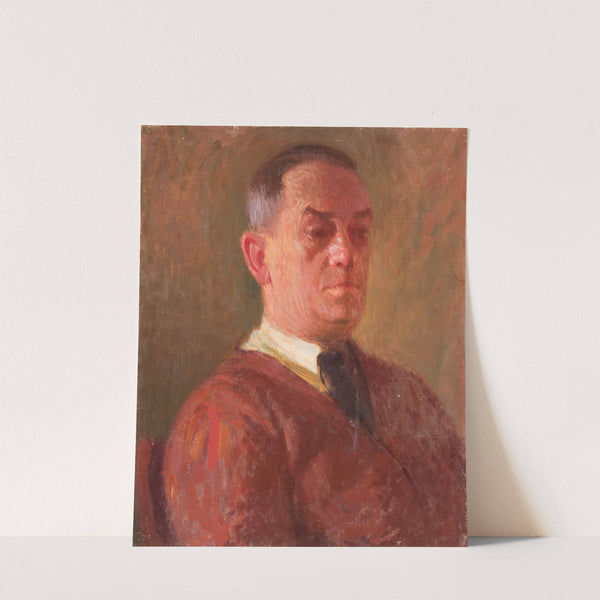 Portrait of a man (1915) by Edward Butrymowicz