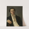 Portrait of a man by Vasily Andreevich Tropinin
