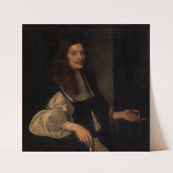 Portrait of a Man by Benjamin von Block