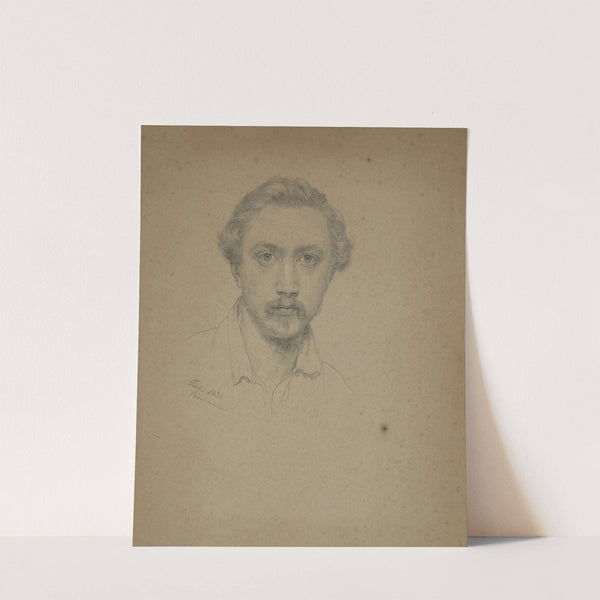 Portrait of a Man (1831) by Jean Antoine Verschaeren
