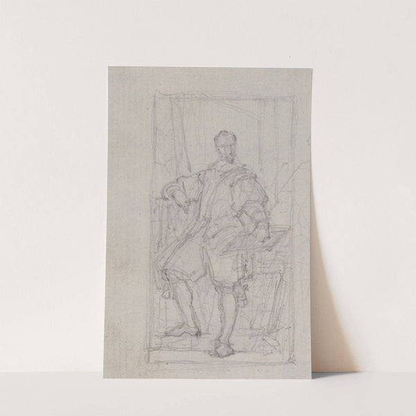 Portrait of a Man by Nicaise De Keyser